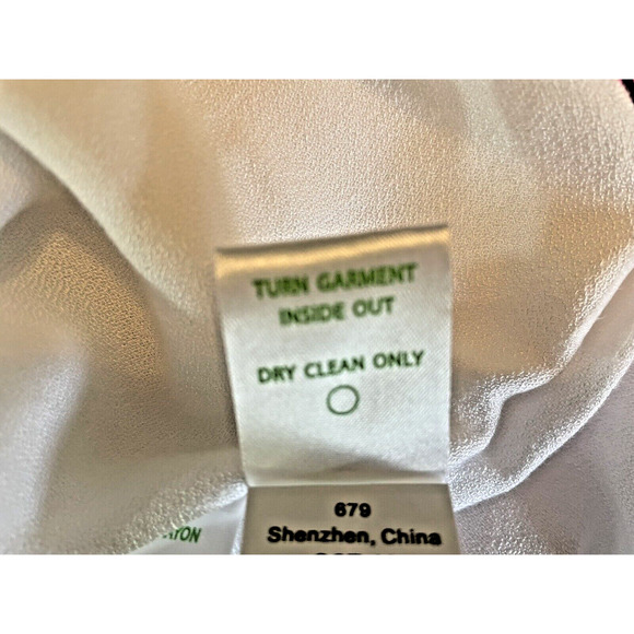 NWT Lilly Pulitzer Chai Resort White Caftan Kaftan Gold Accents Sz S/M - Picture 8 of 9